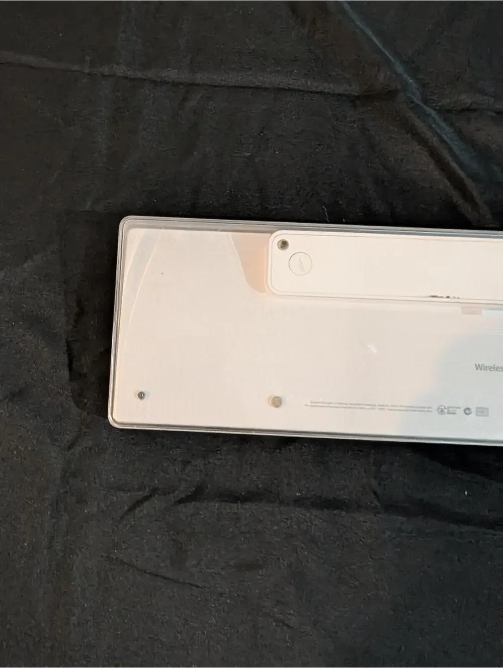 Apple Wireless Keyboard Full Size with Numeric Keypad White